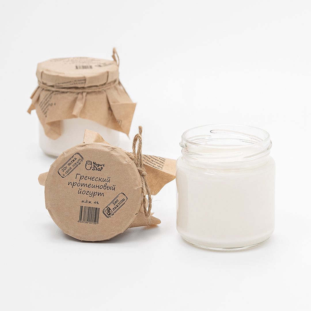 Греческий протеиновый йогурт Yogurt Shop (Без лактозы)