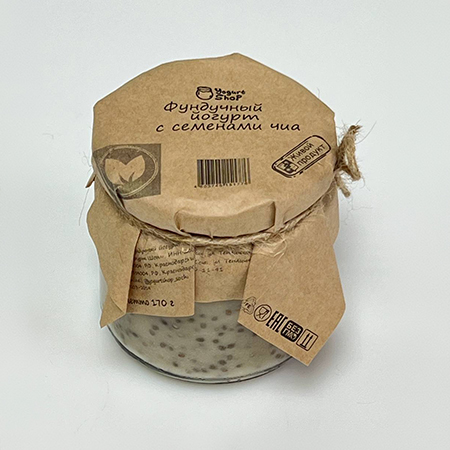 Фундучный йогурт с чиа